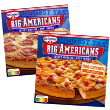 Dr. Oetker Big Americans pizza